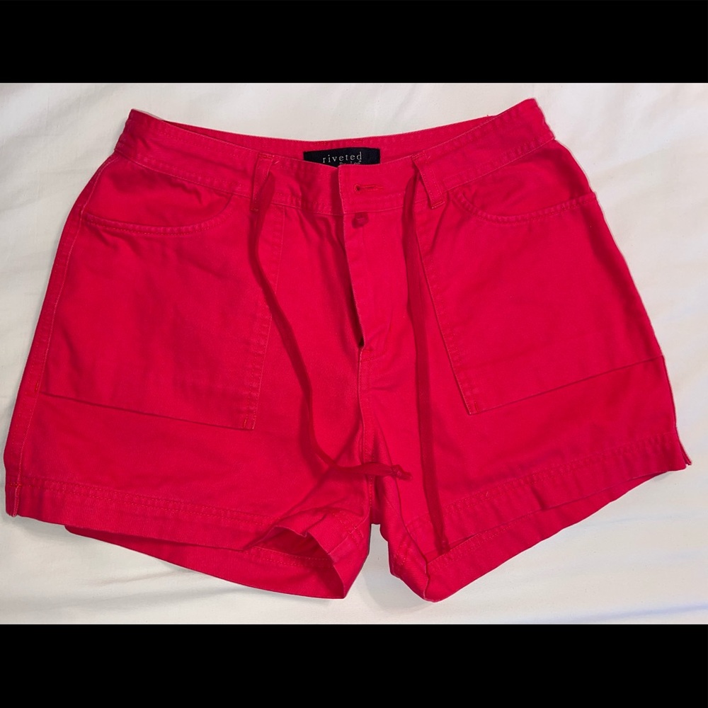 Riveted By Lee Red Shorts